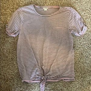 J.Crew striped shirt